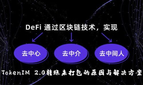 TokenIM 2.0转账未打包的原因与解决方案